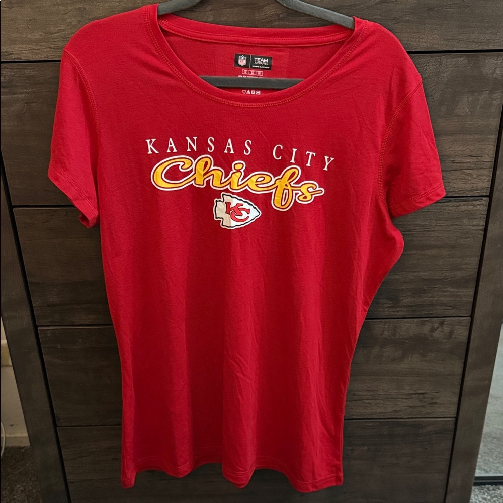 NFL Kansas City Chiefs Red Short Sleeve Women's Tee